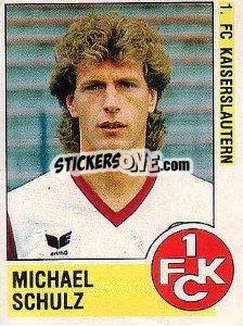 Sticker Michael Schulz - German Football Bundesliga 1988-1989 - Panini