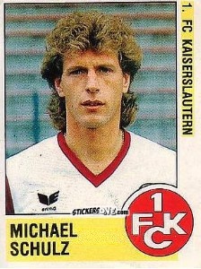 Cromo Michael Schulz - German Football Bundesliga 1988-1989 - Panini