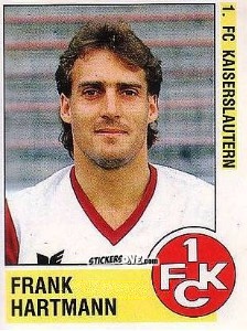 Cromo Frank Hartmann - German Football Bundesliga 1988-1989 - Panini