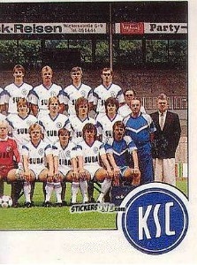 Sticker Mannschaft - German Football Bundesliga 1988-1989 - Panini