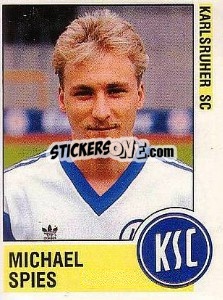 Cromo Michael Spies - German Football Bundesliga 1988-1989 - Panini