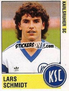 Cromo Lars Schmidt - German Football Bundesliga 1988-1989 - Panini