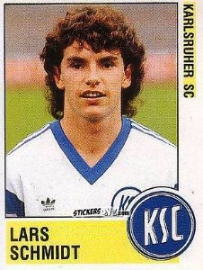 Sticker Lars Schmidt - German Football Bundesliga 1988-1989 - Panini