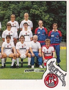 Sticker Mannschaft - German Football Bundesliga 1988-1989 n. 166 - Panini