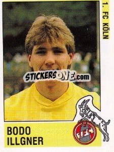 Cromo Bodo Illgner - German Football Bundesliga 1988-1989 - Panini