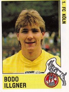 Sticker Bodo Illgner - German Football Bundesliga 1988-1989 - Panini