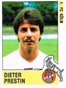 Figurina Dieter Prestin - German Football Bundesliga 1988-1989 - Panini