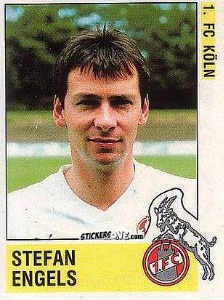 Sticker Stefan Engels - German Football Bundesliga 1988-1989 - Panini