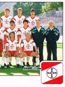 Sticker Mannschaft - German Football Bundesliga 1988-1989 - Panini