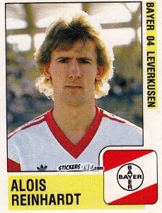 Sticker Alois Reinhardt - German Football Bundesliga 1988-1989 - Panini