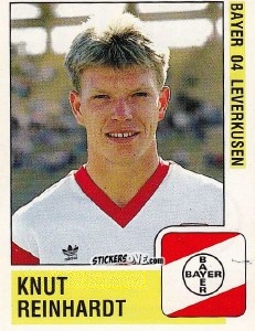 Sticker Knut Reinhardt - German Football Bundesliga 1988-1989 - Panini