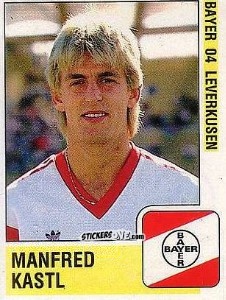 Figurina Manfred Kastl - German Football Bundesliga 1988-1989 - Panini