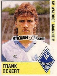 Sticker Frank Ockert - German Football Bundesliga 1988-1989 - Panini