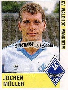 Sticker Jochen Müller - German Football Bundesliga 1988-1989 - Panini