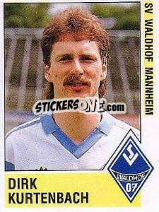 Cromo Dirk Kurtenbach - German Football Bundesliga 1988-1989 - Panini