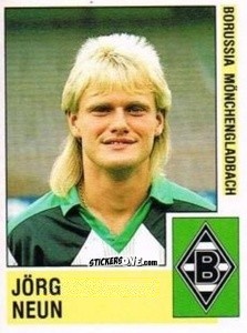 Figurina Jörg Neun - German Football Bundesliga 1988-1989 - Panini