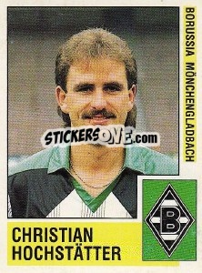 Sticker Christian Hochstätter - German Football Bundesliga 1988-1989 - Panini