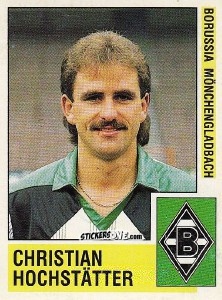 Figurina Christian Hochstätter - German Football Bundesliga 1988-1989 - Panini