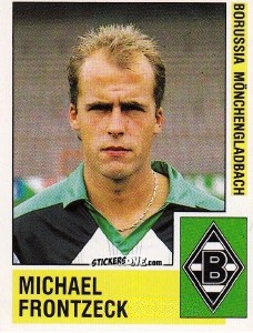 Figurina Michael Frontzeck - German Football Bundesliga 1988-1989 - Panini