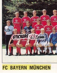 Sticker Mannschaft - German Football Bundesliga 1988-1989 - Panini