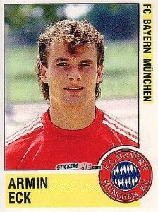 Figurina Armin Eck - German Football Bundesliga 1988-1989 - Panini