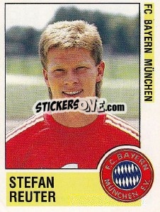 Cromo Stefan Reuter - German Football Bundesliga 1988-1989 - Panini