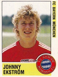 Figurina Johnny Eckström - German Football Bundesliga 1988-1989 - Panini