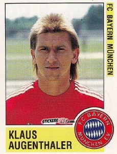 Sticker Klaus Augenthaler - German Football Bundesliga 1988-1989 - Panini