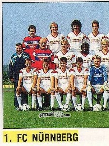 Sticker Mannschaft - German Football Bundesliga 1988-1989 - Panini