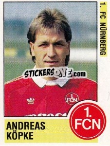 Figurina Andreas Köpke - German Football Bundesliga 1988-1989 - Panini