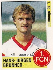 Figurina Hans-Jürgen Brunner - German Football Bundesliga 1988-1989 - Panini