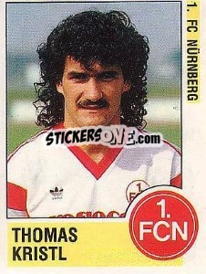 Cromo Thomas Kristl - German Football Bundesliga 1988-1989 - Panini