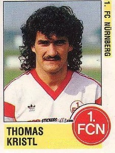 Cromo Thomas Kristl - German Football Bundesliga 1988-1989 - Panini