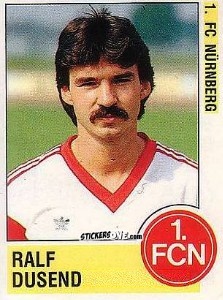 Figurina Ralf Dusend - German Football Bundesliga 1988-1989 - Panini