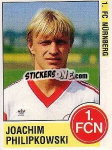 Figurina Joachim Philipkowski - German Football Bundesliga 1988-1989 - Panini