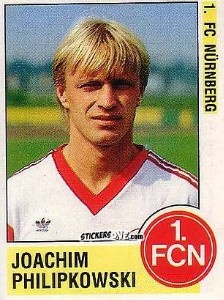 Figurina Joachim Philipkowski - German Football Bundesliga 1988-1989 - Panini