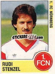 Sticker Rudi Stenzel - German Football Bundesliga 1988-1989 - Panini