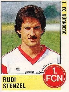 Cromo Rudi Stenzel - German Football Bundesliga 1988-1989 - Panini