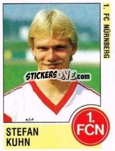 Cromo Stefan Kuhn - German Football Bundesliga 1988-1989 - Panini