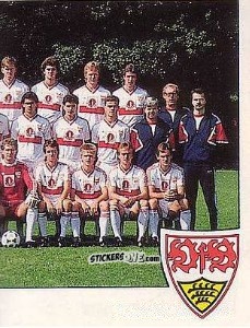 Sticker Mannschaft - German Football Bundesliga 1988-1989 - Panini