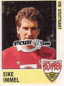 Cromo Eike Immel - German Football Bundesliga 1988-1989 - Panini