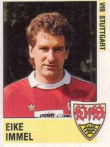 Cromo Eike Immel - German Football Bundesliga 1988-1989 - Panini