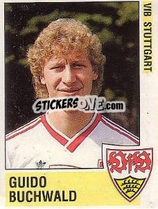 Sticker Guido Buchwald - German Football Bundesliga 1988-1989 - Panini