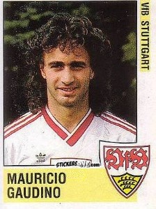 Sticker Mauricio Gaudino - German Football Bundesliga 1988-1989 n. 282 - Panini