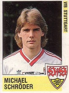Sticker Michael Schröder - German Football Bundesliga 1988-1989 n. 286 - Panini