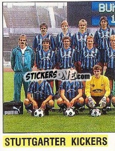 Cromo Mannschaft - German Football Bundesliga 1988-1989 - Panini