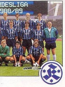 Cromo Mannschaft - German Football Bundesliga 1988-1989 - Panini