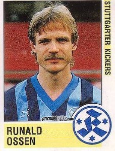 Sticker Runald Ossen - German Football Bundesliga 1988-1989 - Panini