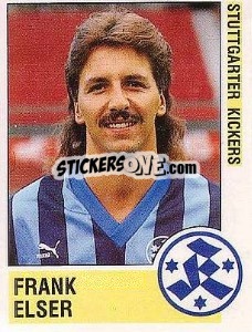 Cromo Frank Elser - German Football Bundesliga 1988-1989 - Panini