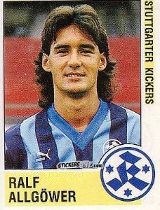 Figurina Ralf Allgöwer - German Football Bundesliga 1988-1989 - Panini